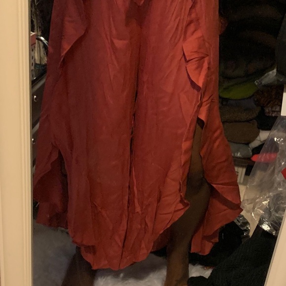 Ruffle leg pant... - Picture 2 of 3